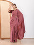MULMUL ARUSHA BLOCK PRINTED MODAL SATIN SAREE MULMUL ARUSHA BLOCK PRINTED MODAL SATIN SAREE